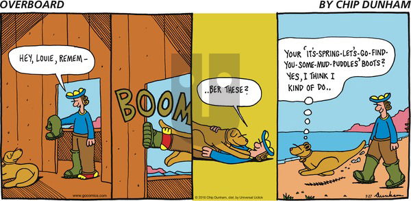 Overboard on Sunday March 27, 2016 Comic Strip
