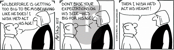 The Born Loser on Friday August 15, 2008 Comic Strip