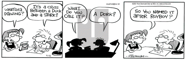 Soup to Nutz - Old on Wednesday September 26, 2007 Comic Strip