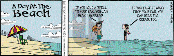 Grand Avenue on Monday July 21, 2014 Comic Strip