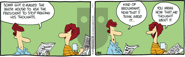 The Buckets on Monday January 6, 2014 Comic Strip