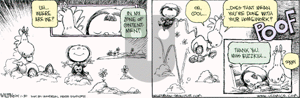 Non Sequitur on Friday January 30, 2004 Comic Strip