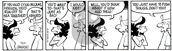 Arlo and Janis on Friday November 28, 1997 Comic Strip