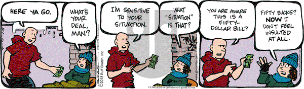 JumpStart on Monday April 9, 2018 Comic Strip