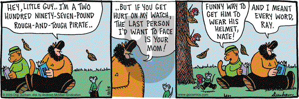Overboard on Wednesday October 15, 2025 Comic Strip