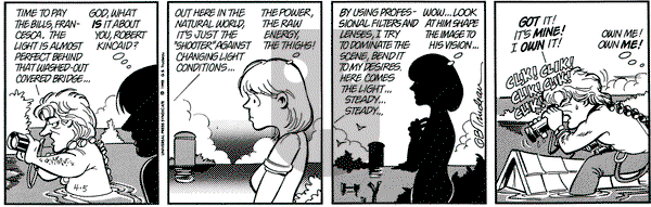 Doonesbury on Thursday April 11, 1996 Comic Strip