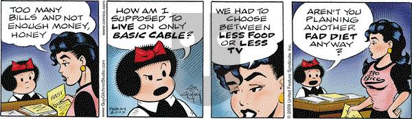 Nancy on Tuesday February 24, 2009 Comic Strip