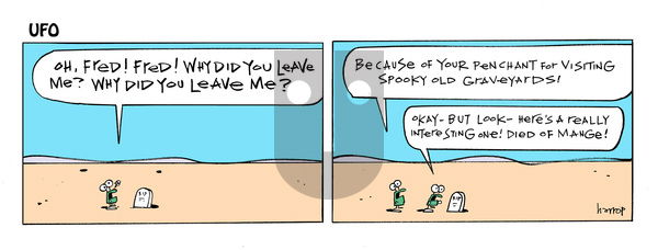 UFO on Saturday February 15, 2025 Comic Strip