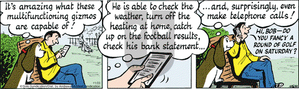 Fred Basset on Friday November 23, 2018 Comic Strip