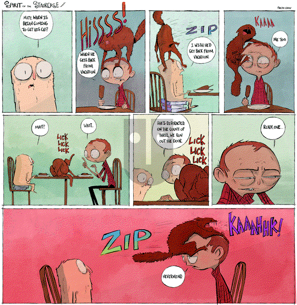 Spirit of the Staircase on Friday July 12, 2024 Comic Strip
