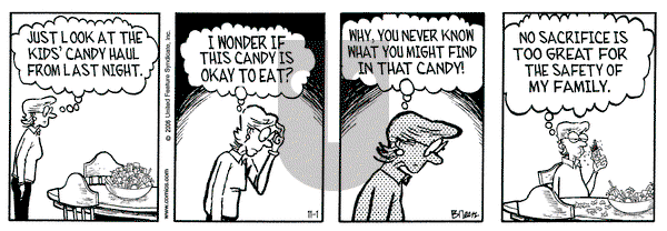Grand Avenue on Wednesday November 1, 2006 Comic Strip