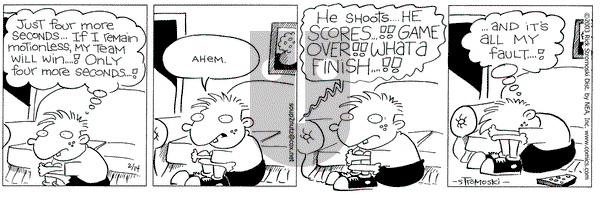 Soup to Nutz - Old on Friday February 14, 2003 Comic Strip