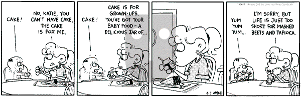 FoxTrot on Friday March 13, 1998 Comic Strip