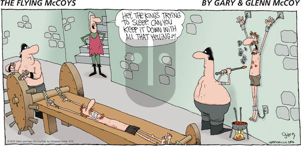 The Flying McCoys on Sunday April 15, 2012 Comic Strip