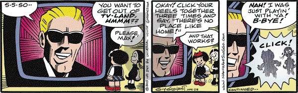 Nancy on Tuesday April 28, 2015 Comic Strip