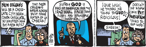 La Cucaracha - Monday January 30, 2006 Comic Strip