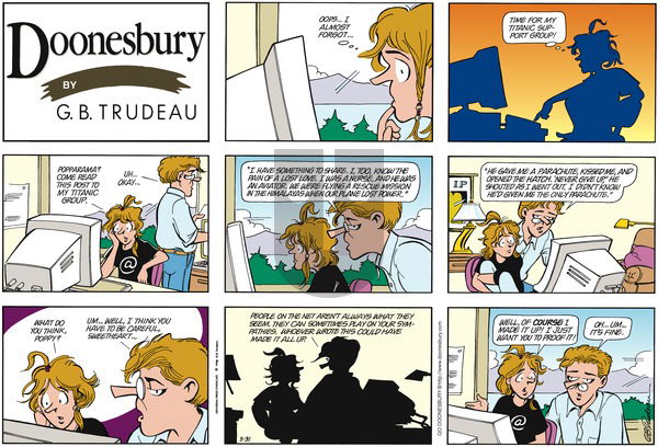 Doonesbury on Sunday May 31, 1998 Comic Strip