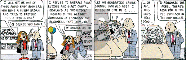 Cathy Classics - Monday July 23, 2001 Comic Strip