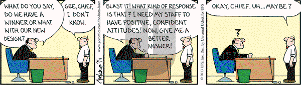 The Born Loser on Wednesday September 11, 2013 Comic Strip