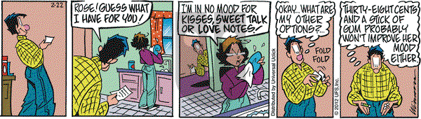 Rose is Rose - Wednesday February 22, 2012 Comic Strip