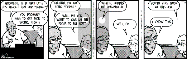 The Boondocks on Tuesday February 12, 2008 Comic Strip