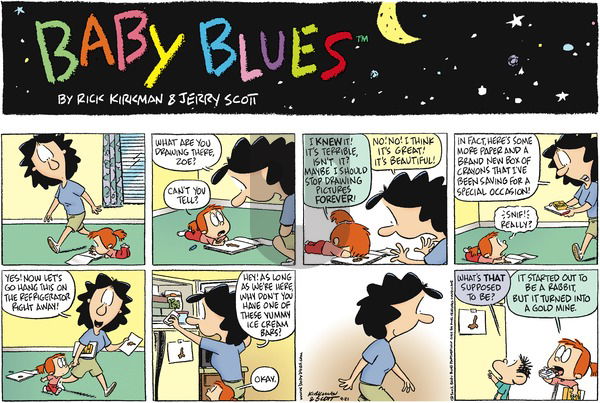Baby Blues on Sunday September 21, 2003 Comic Strip