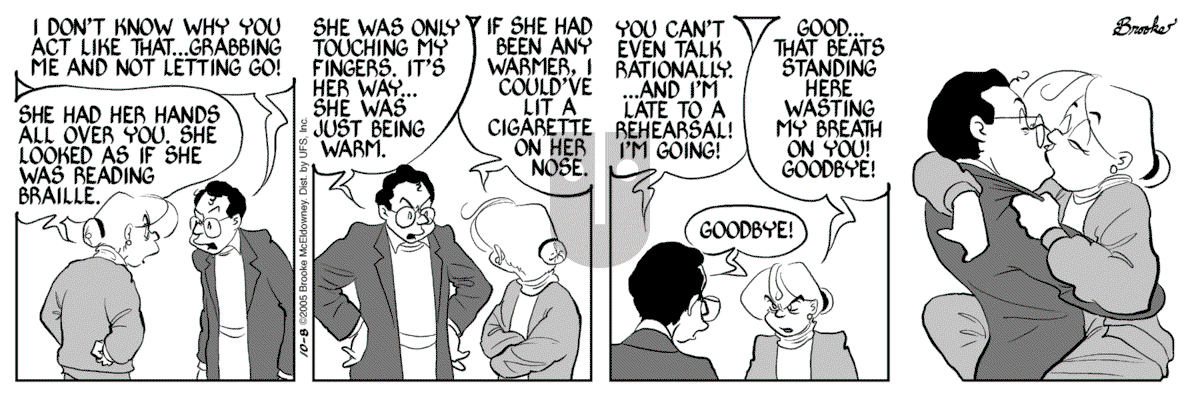 9 Chickweed Lane - Saturday October 8, 2005 Comic Strip