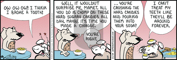 DeFlocked on Tuesday November 24, 2020 Comic Strip