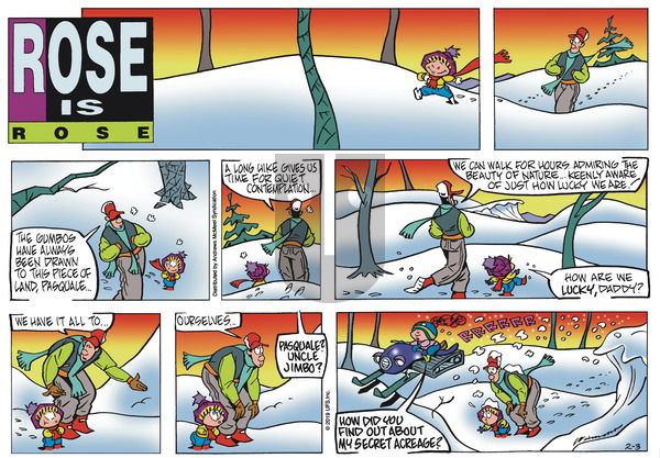 Rose is Rose on Sunday February 3, 2019 Comic Strip