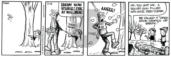 Grand Avenue on Saturday March 19, 2005 Comic Strip
