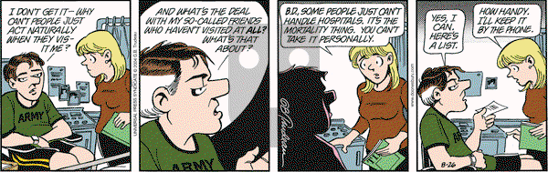 Doonesbury on Thursday August 26, 2004 Comic Strip