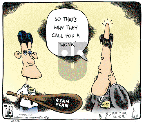 Tom Toles on Monday October 1, 2012 Comic Strip
