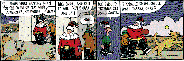 Overboard on Tuesday December 23, 2014 Comic Strip