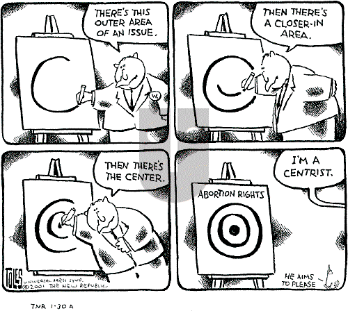 Tom Toles on Saturday February 3, 2001 Comic Strip