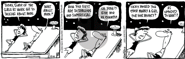 The Duplex on Wednesday May 10, 2000 Comic Strip