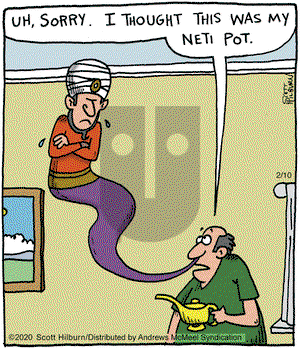 The Argyle Sweater on Monday February 10, 2020 Comic Strip