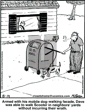Close to Home - Thursday August 14, 2003 Comic Strip