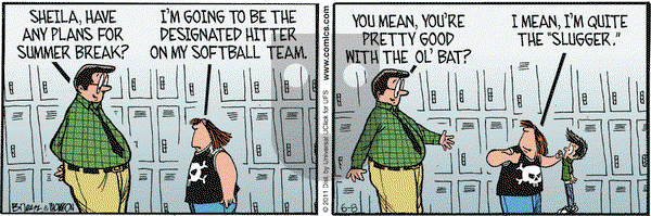 Grand Avenue on Wednesday June 8, 2011 Comic Strip