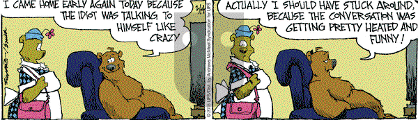 The Grizzwells on Wednesday February 14, 2018 Comic Strip