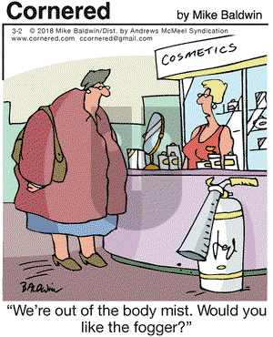 Cornered on Friday March 2, 2018 Comic Strip