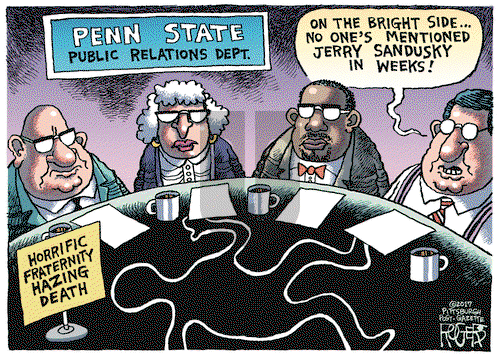 Rob Rogers on Monday May 22, 2017 Comic Strip