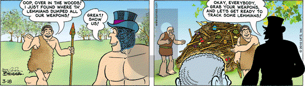 Alley Oop on Thursday March 18, 2010 Comic Strip