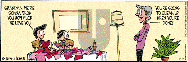 Grand Avenue on Friday February 12, 2010 Comic Strip