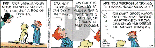 Red and Rover on Monday March 19, 2018 Comic Strip
