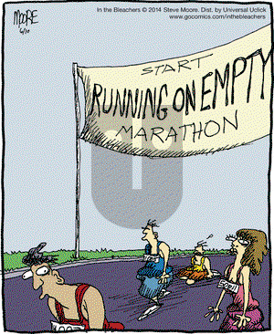 In the Bleachers on Tuesday June 10, 2014 Comic Strip