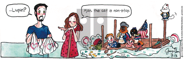 Breaking Cat News - Saturday July 13, 2019 Comic Strip