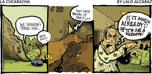 La Cucaracha on Sunday January 21, 2007 Comic Strip