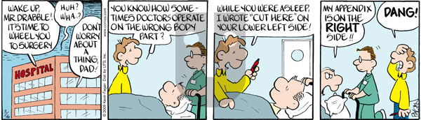 Drabble on Monday March 16, 2009 Comic Strip