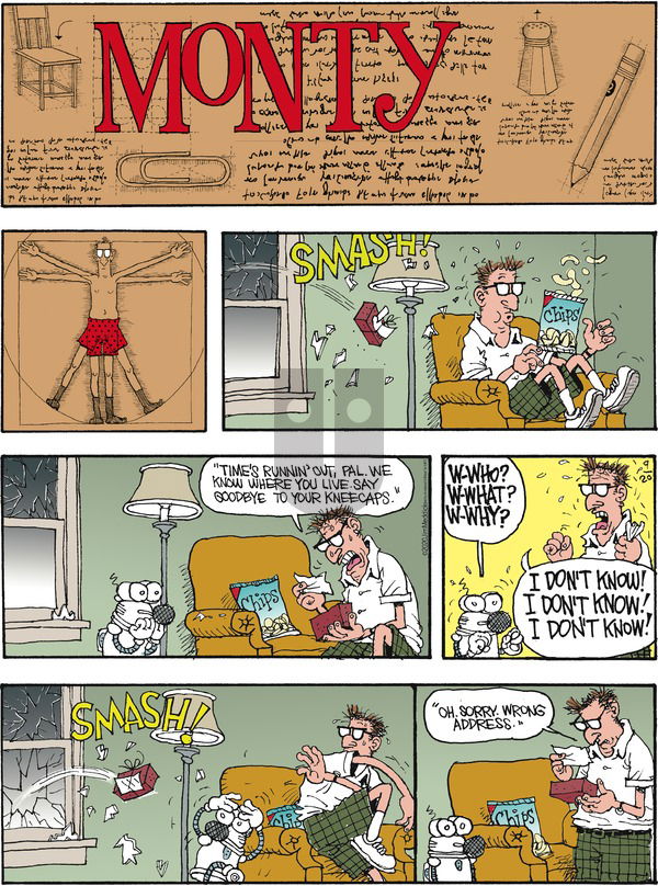 Monty on Sunday September 20, 2020 Comic Strip