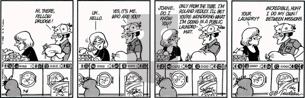 Doonesbury on Tuesday July 6, 1982 Comic Strip